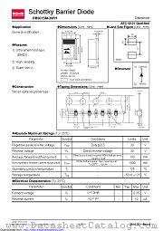 RB501SM-30FH datasheet pdf ROHM