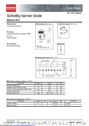 RB520CS-30FH datasheet pdf ROHM
