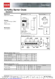 RB520SM-30T2R datasheet pdf ROHM