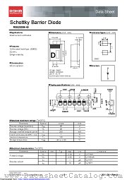 RB520SM-40T2R datasheet pdf ROHM