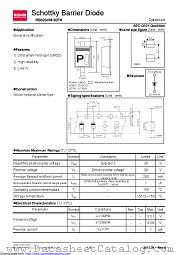 RB520VM-30FH datasheet pdf ROHM
