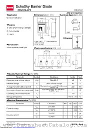 RB520VM-40FHTE-17 datasheet pdf ROHM