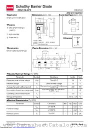 RB521VM-30FH datasheet pdf ROHM