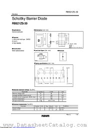 RB521ZS-30 datasheet pdf ROHM