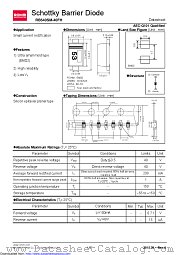 RB540SM-40FH datasheet pdf ROHM