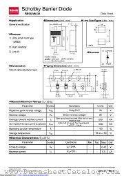 RB540VM-30 datasheet pdf ROHM