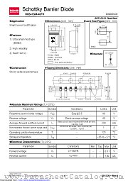 RB541SM-40FHT2R datasheet pdf ROHM