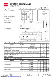 RB541VM-30FH datasheet pdf ROHM