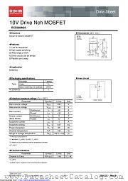 RCD080N25TL datasheet pdf ROHM
