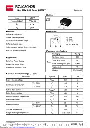 RCJ080N25TL datasheet pdf ROHM