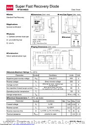 RF1001NS2D datasheet pdf ROHM