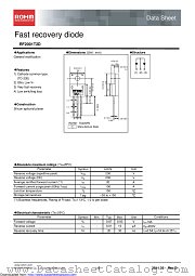 RF2001T2D datasheet pdf ROHM