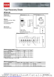 RF201L2SDDTE25 datasheet pdf ROHM