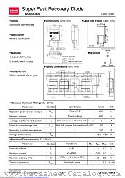RF305BM6S datasheet pdf ROHM