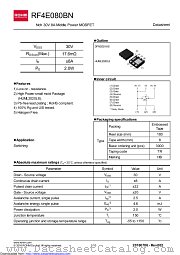 RF4E080BNTR datasheet pdf ROHM