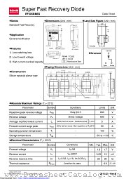 RF505BM6S datasheet pdf ROHM