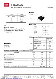 RF6C055BCTCR datasheet pdf ROHM