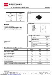 RF6E065BNTCR datasheet pdf ROHM
