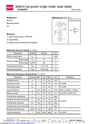 RLD65MZT7 datasheet pdf ROHM