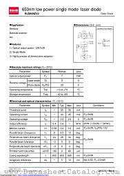 RLD65NZX2 datasheet pdf ROHM