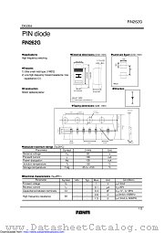 RN262G datasheet pdf ROHM