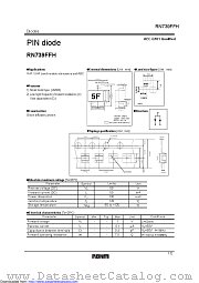 RN739FFH datasheet pdf ROHM