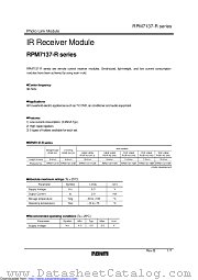 RPM7137-H4R datasheet pdf ROHM