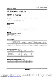RPM7140-R datasheet pdf ROHM