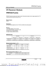 RPM7240-H5R datasheet pdf ROHM