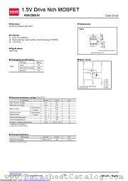 RQ6C050UN datasheet pdf ROHM