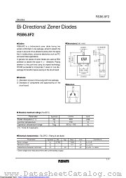 RSB6.8F2 datasheet pdf ROHM