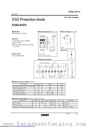RSB6.8GFH datasheet pdf ROHM
