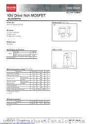 RSJ400N06FRATL datasheet pdf ROHM