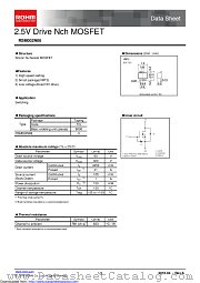 RSM002N06 datasheet pdf ROHM