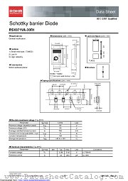 RSX071VA-30FH datasheet pdf ROHM