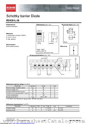 RSX201L-30TE25 datasheet pdf ROHM