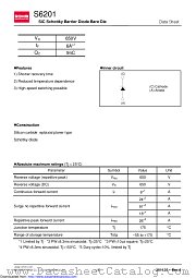 S6201 datasheet pdf ROHM