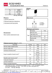 SCS210KE2 datasheet pdf ROHM