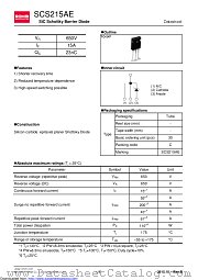 SCS215AEC datasheet pdf ROHM