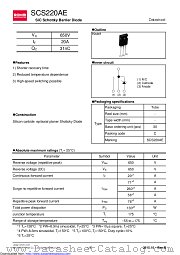 SCS220AEC datasheet pdf ROHM