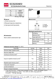 SCS220AE2C datasheet pdf ROHM