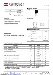 SCS220KE2HRC datasheet pdf ROHM