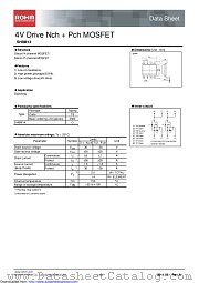 SH8M14GZETB datasheet pdf ROHM