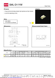 SML-D11YW datasheet pdf ROHM