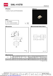 SML-H10TBT86 datasheet pdf ROHM