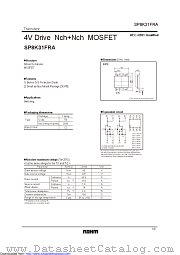 SP8K31FRA datasheet pdf ROHM
