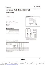SP8K33FRATB datasheet pdf ROHM