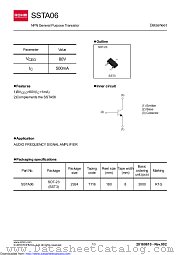 SSTA06T116 datasheet pdf ROHM