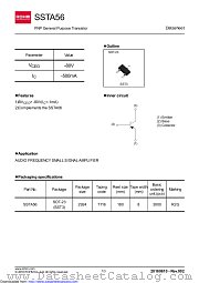 SSTA56T116 datasheet pdf ROHM