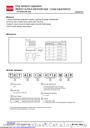 TCTAS0G107M8R datasheet pdf ROHM